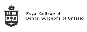 The Royal College of Dental Surgeons of Ontario logo.